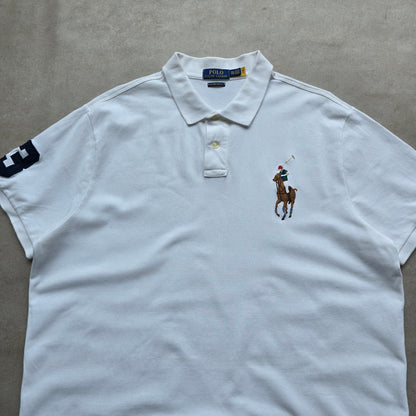 Ralph Lauren White Big Pony Polo Shirt - XXL
