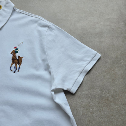 Ralph Lauren White Big Pony Polo Shirt - XXL