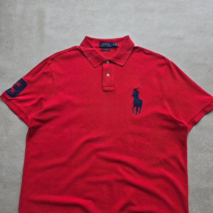 Ralph Lauren Red Big Pony Polo Shirt - XL