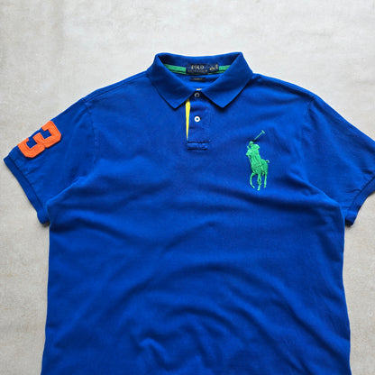 Ralph Lauren Blue Big Pony Polo Shirt - L