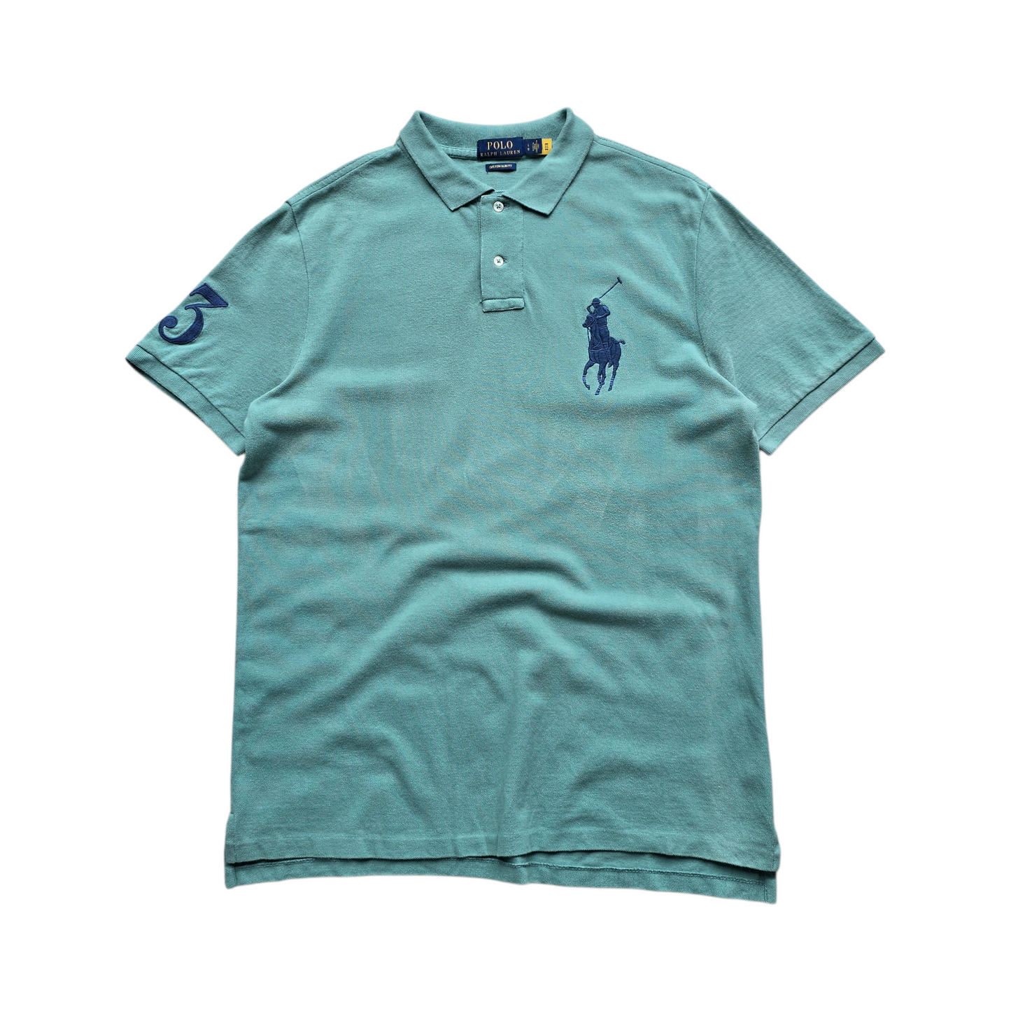 Ralph Lauren Green Big Pony Polo Shirt - L
