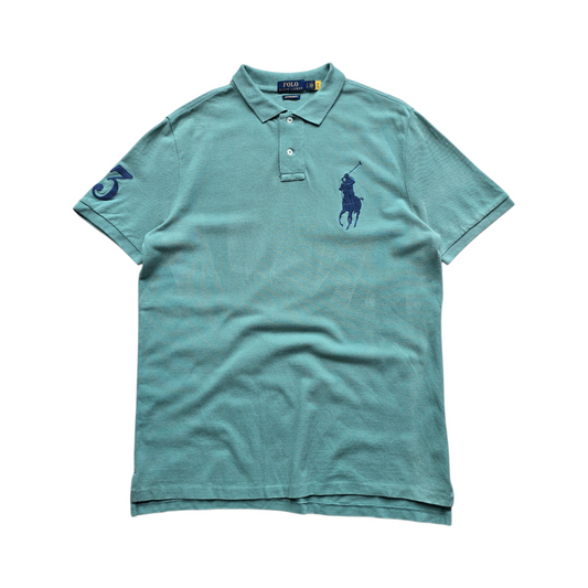 Ralph Lauren Green Big Pony Polo Shirt - L