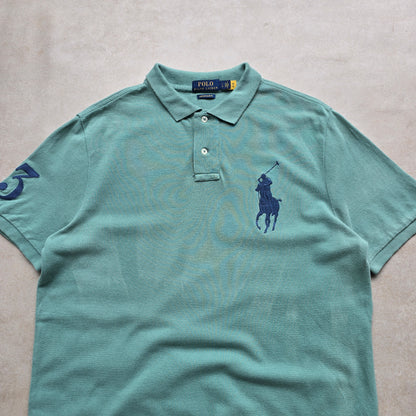 Ralph Lauren Green Big Pony Polo Shirt - L