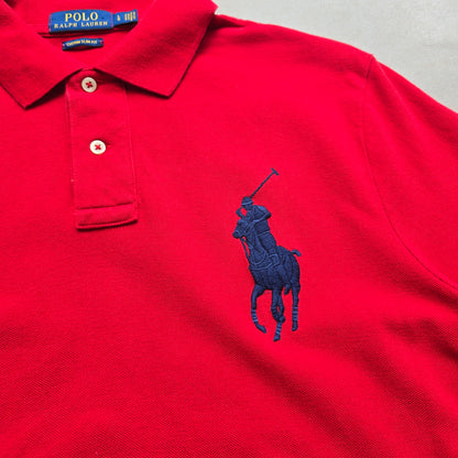 Ralph Lauren Red Big Pony Polo Shirt - L