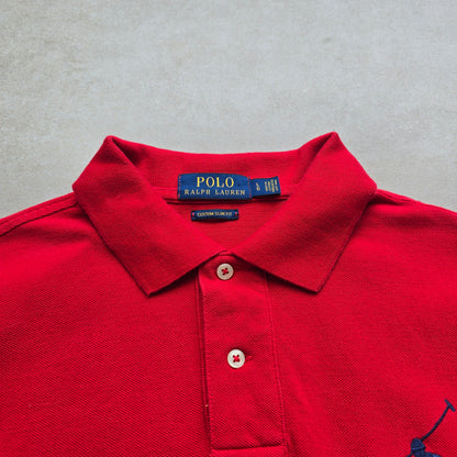 Ralph Lauren Red Big Pony Polo Shirt - L