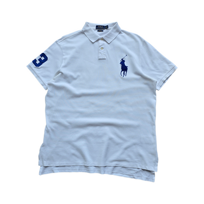 Ralph Lauren White Big Pony Polo Shirt - XL