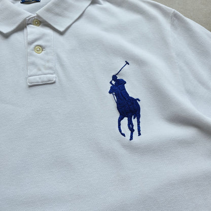 Ralph Lauren White Big Pony Polo Shirt - XL