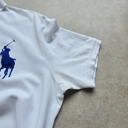 Ralph Lauren White Big Pony Polo Shirt - XL