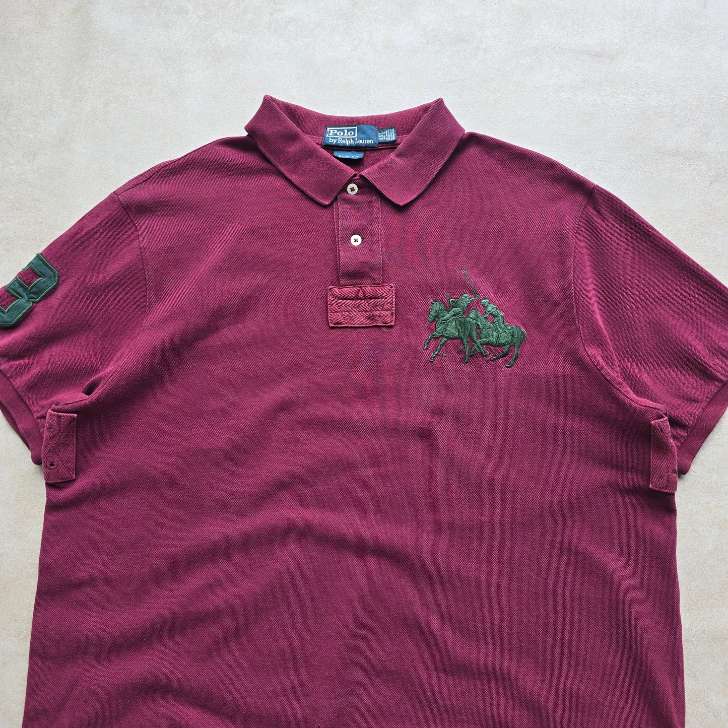 Vintage Ralph Lauren Double Pony Polo Shirt - XL