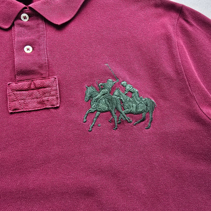 Vintage Ralph Lauren Double Pony Polo Shirt - XL