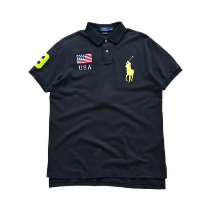 Ralph Lauren USA Big Pony Polo Shirt - L