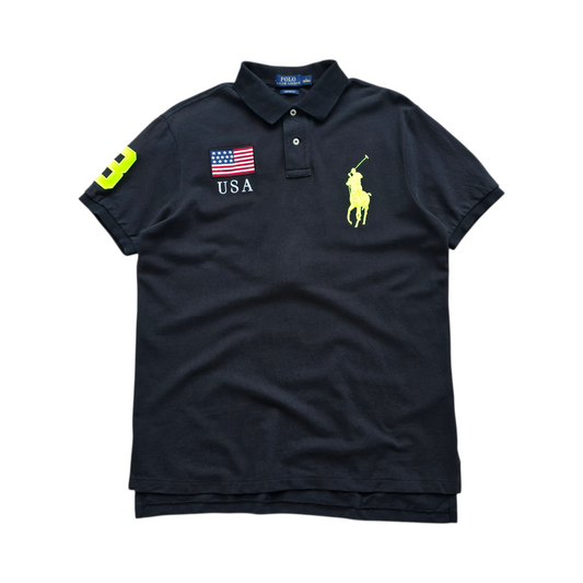 Ralph Lauren USA Big Pony Polo Shirt - L