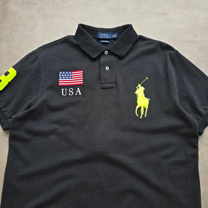 Ralph Lauren USA Big Pony Polo Shirt - L
