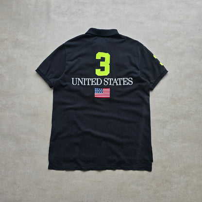 Ralph Lauren USA Big Pony Polo Shirt - L