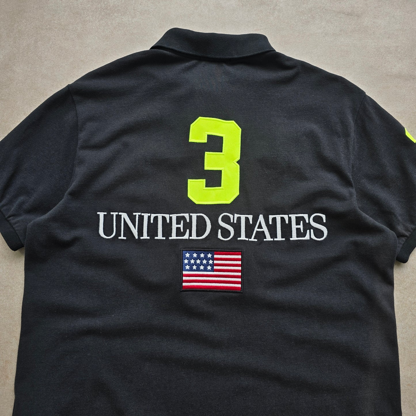 Ralph Lauren USA Big Pony Polo Shirt - L