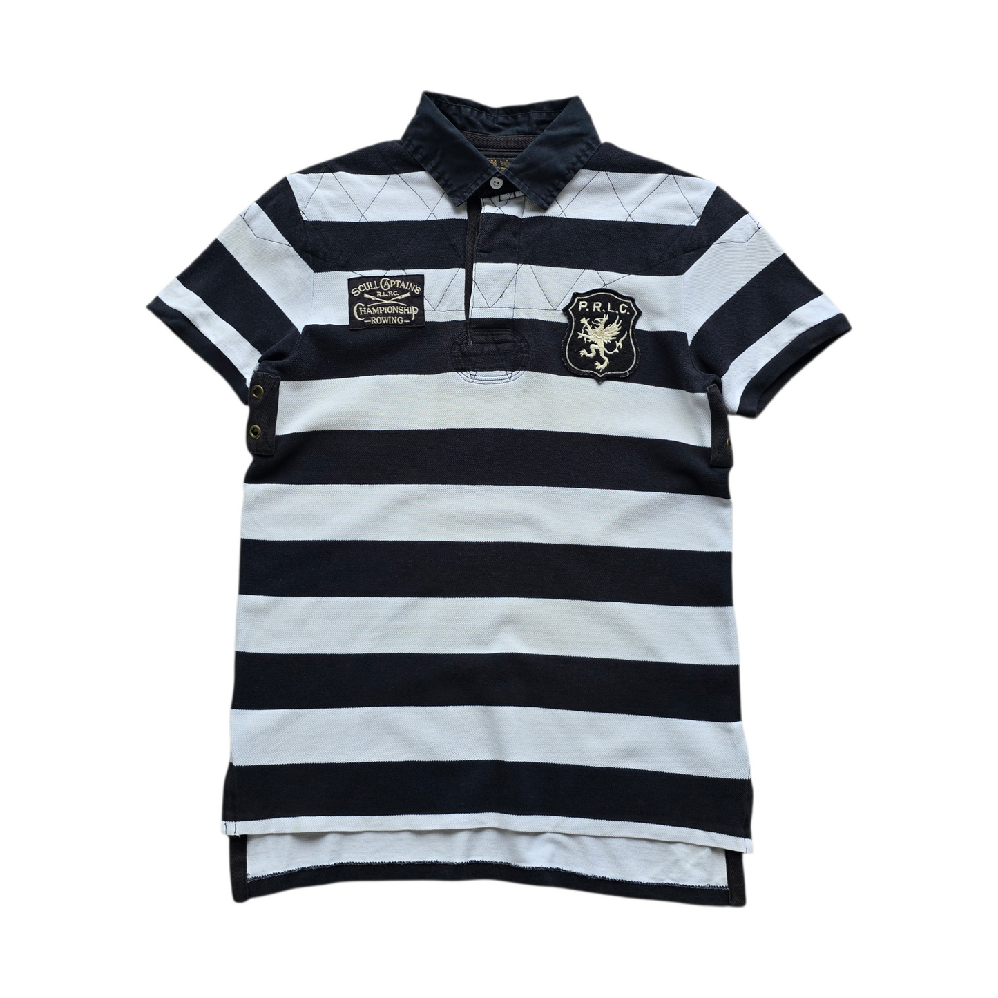 RARE Vintage Ralph Lauren Skull Captain's Polo Shirt - S