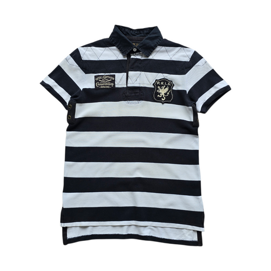 RARE Vintage Ralph Lauren Skull Captain's Polo Shirt - S