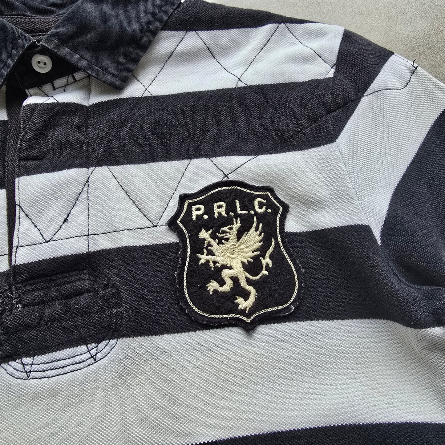 RARE Vintage Ralph Lauren Skull Captain's Polo Shirt - S