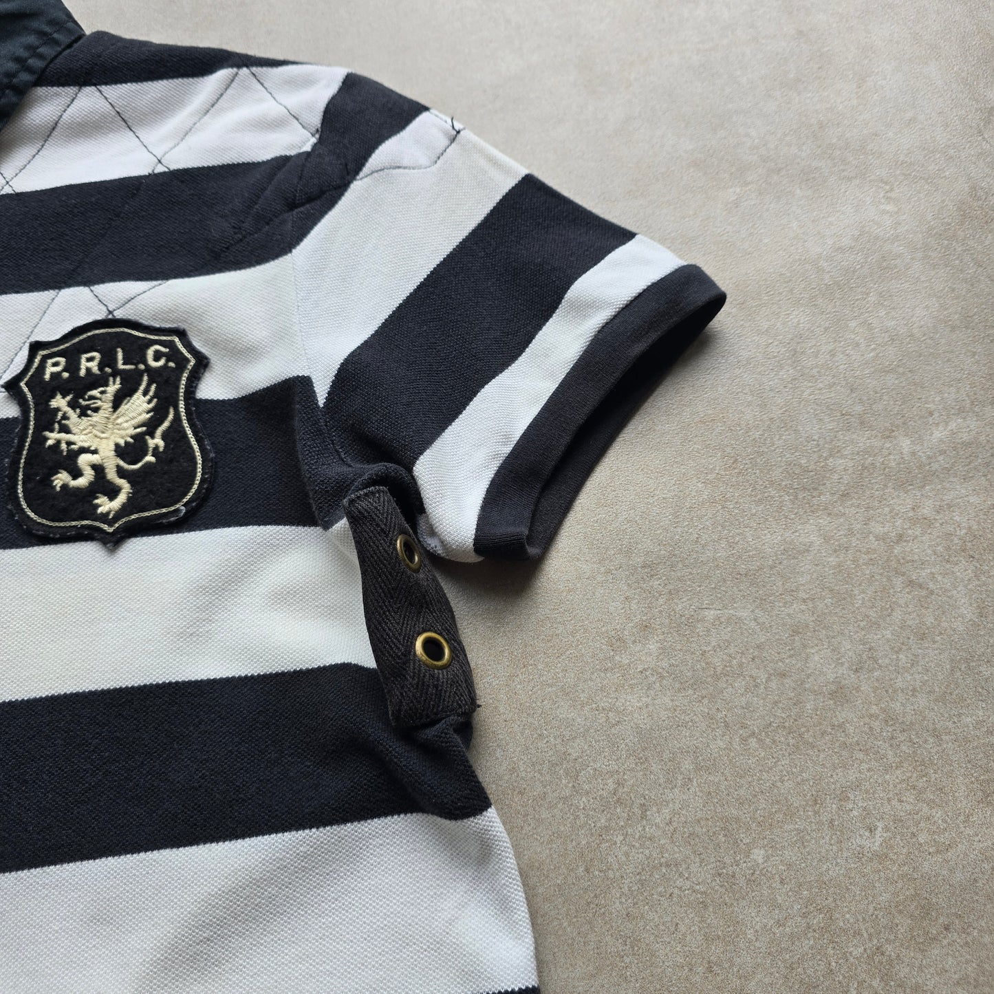 RARE Vintage Ralph Lauren Skull Captain's Polo Shirt - S