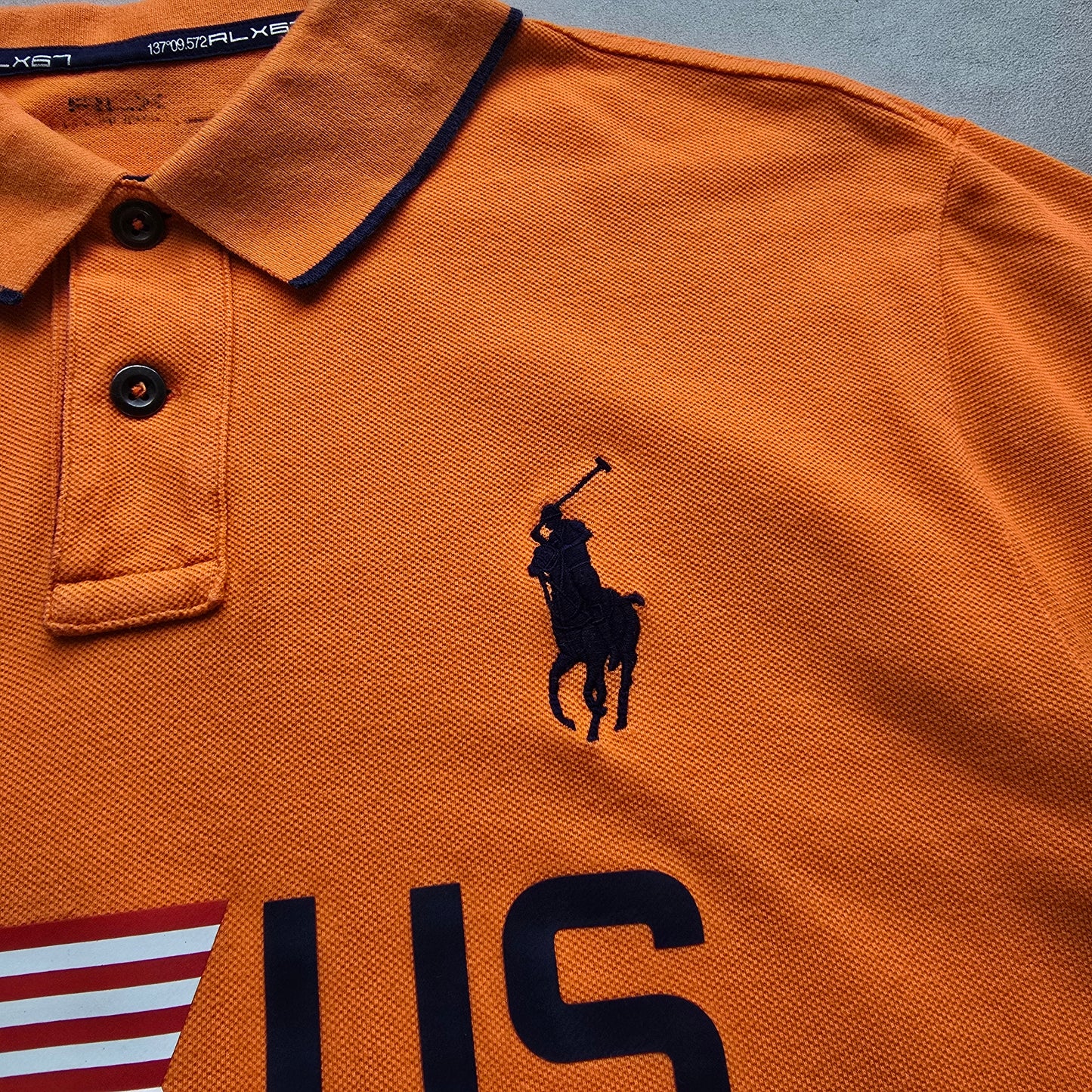 Ralph Lauren RLX US Offshore Racing Polo Shirt - L/XL