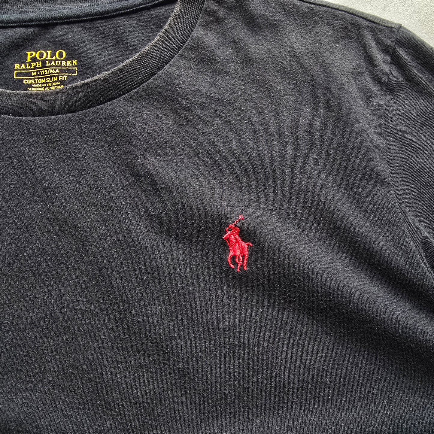 Ralph Lauren Black Tee - M