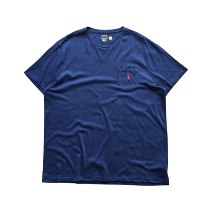 Ralph Lauren Navy Pocket Tee - XXL