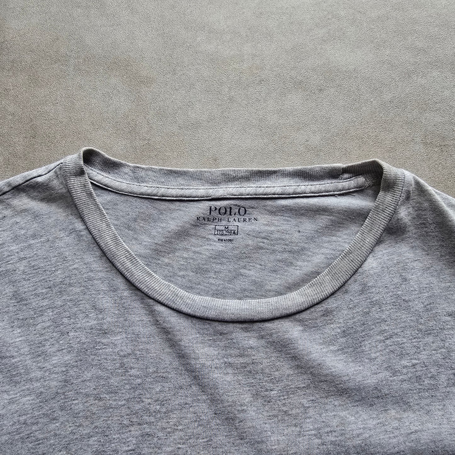 Ralph Lauren Grey Pocket Tee - M/L