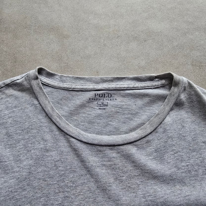 Ralph Lauren Grey Pocket Tee - M/L