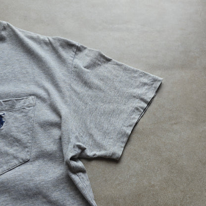 Ralph Lauren Grey Pocket Tee - M/L