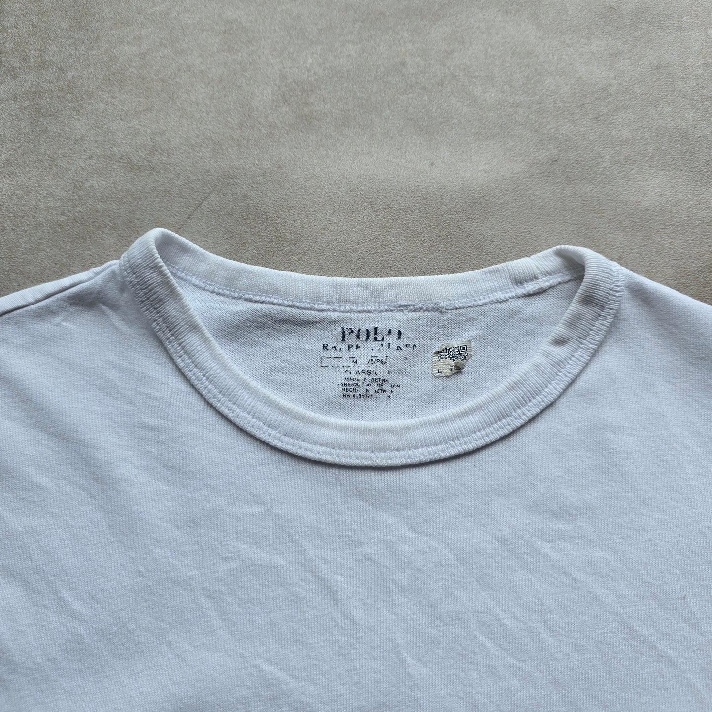 Ralph Lauren White Tee - M