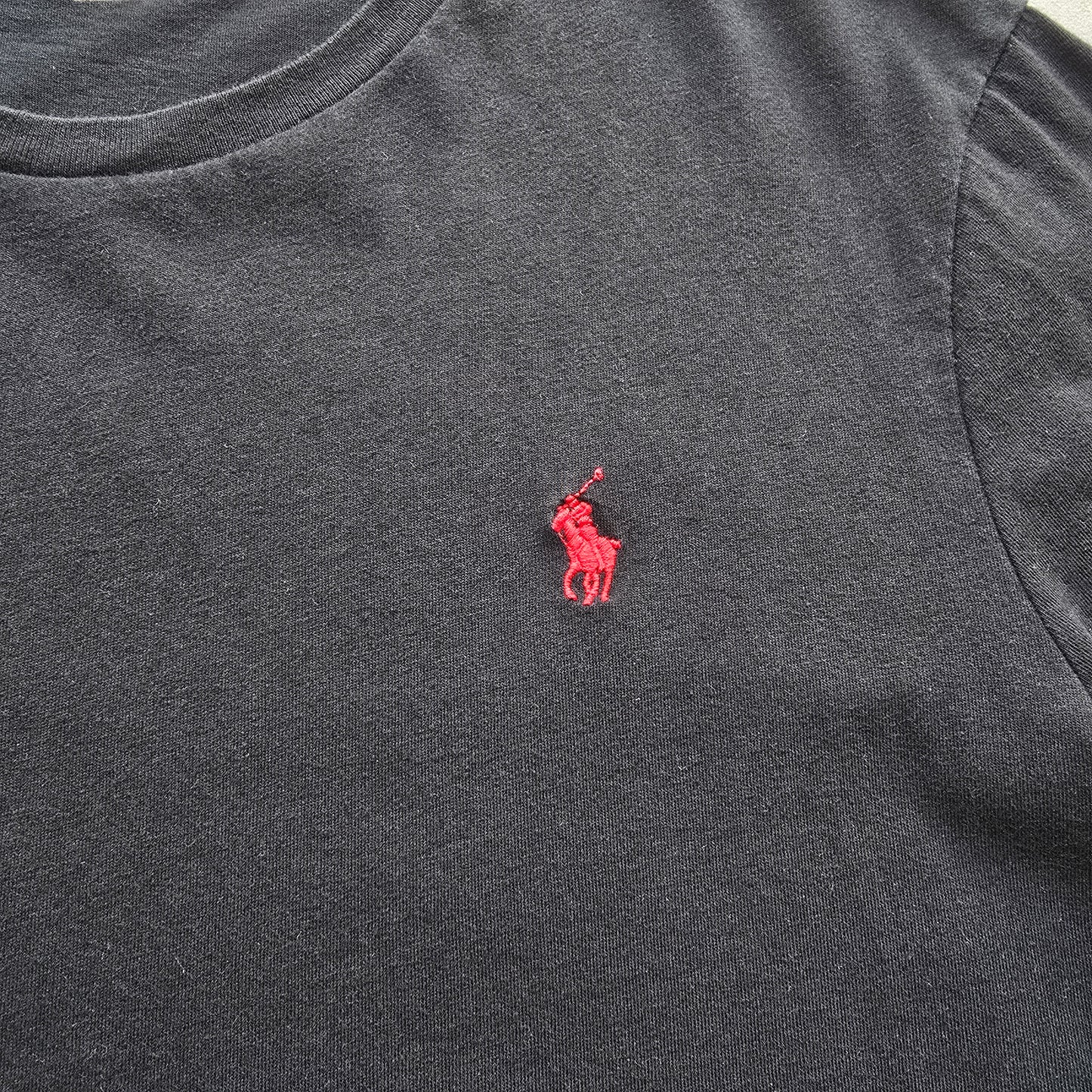 Ralph Lauren Black Tee - L