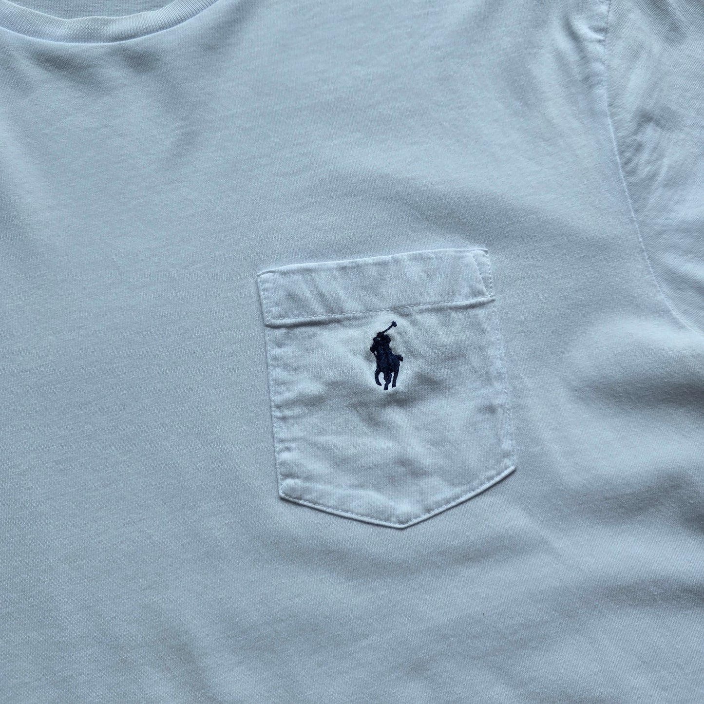 Ralph Lauren White Pocket Tee - XL