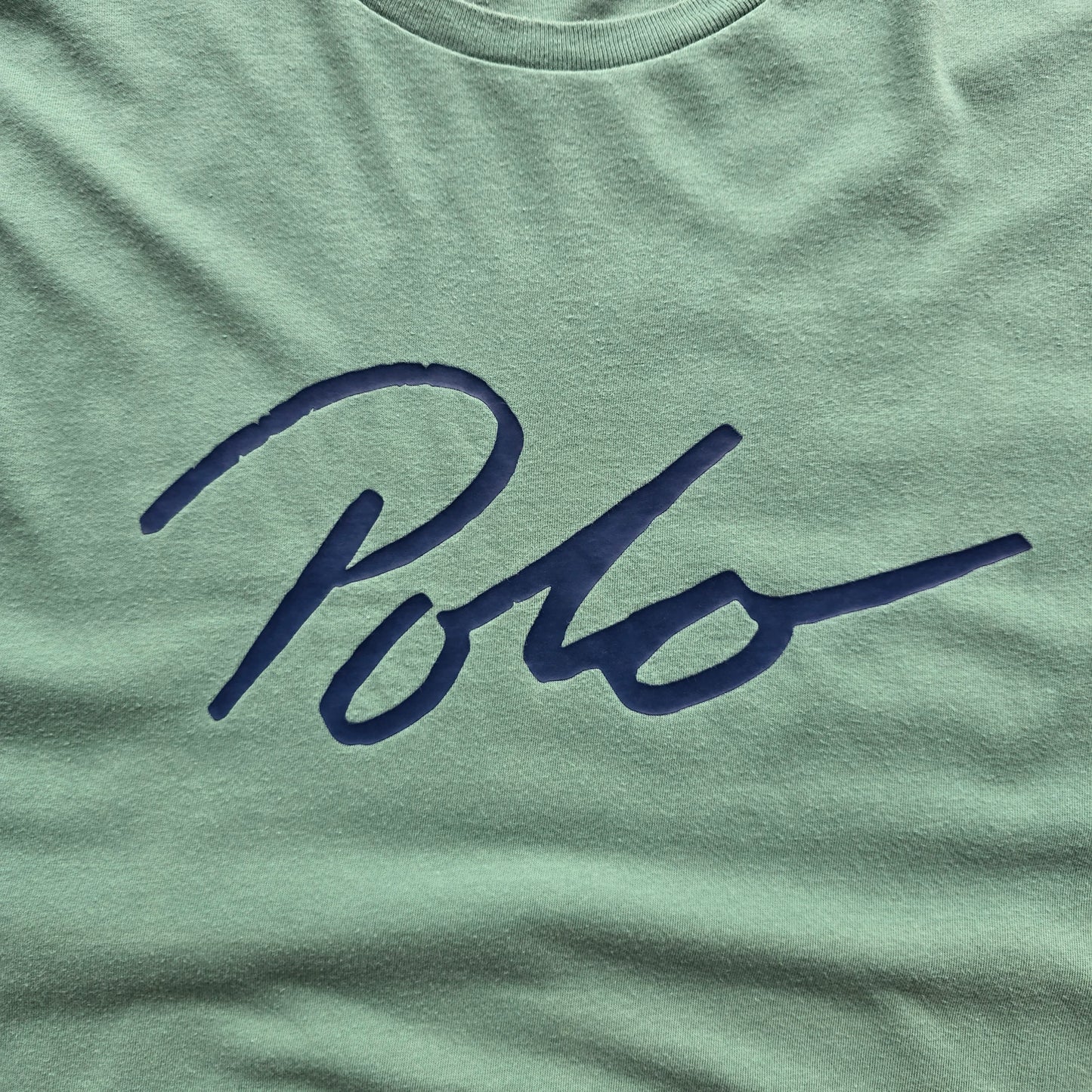 Ralph Lauren Long Sleeve Script Tee - M