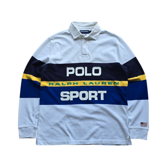 Polo Sport Ralph Lauren Long Sleeve Polo Shirt - M
