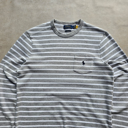 Ralph Lauren Striped Long Sleeve Knit Tee - M