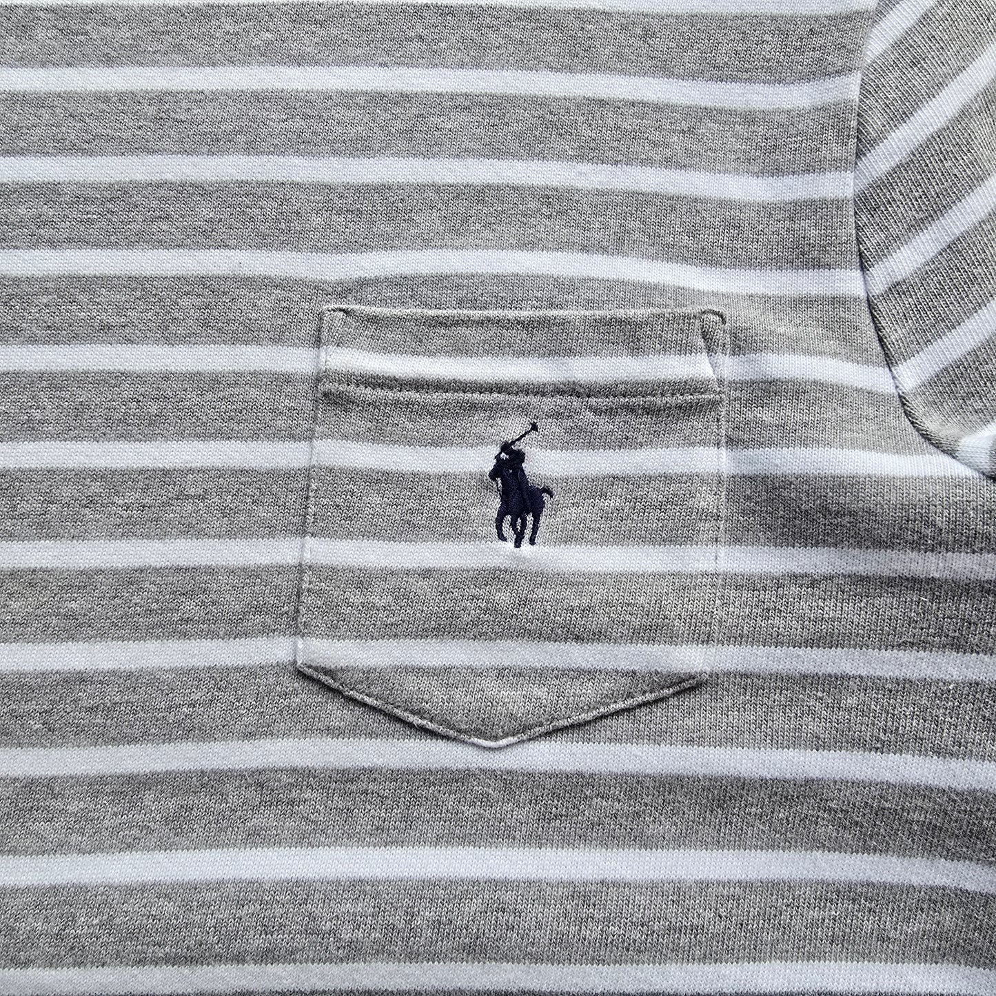 Ralph Lauren Striped Long Sleeve Knit Tee - M