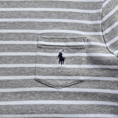 Ralph Lauren Striped Long Sleeve Knit Tee - M