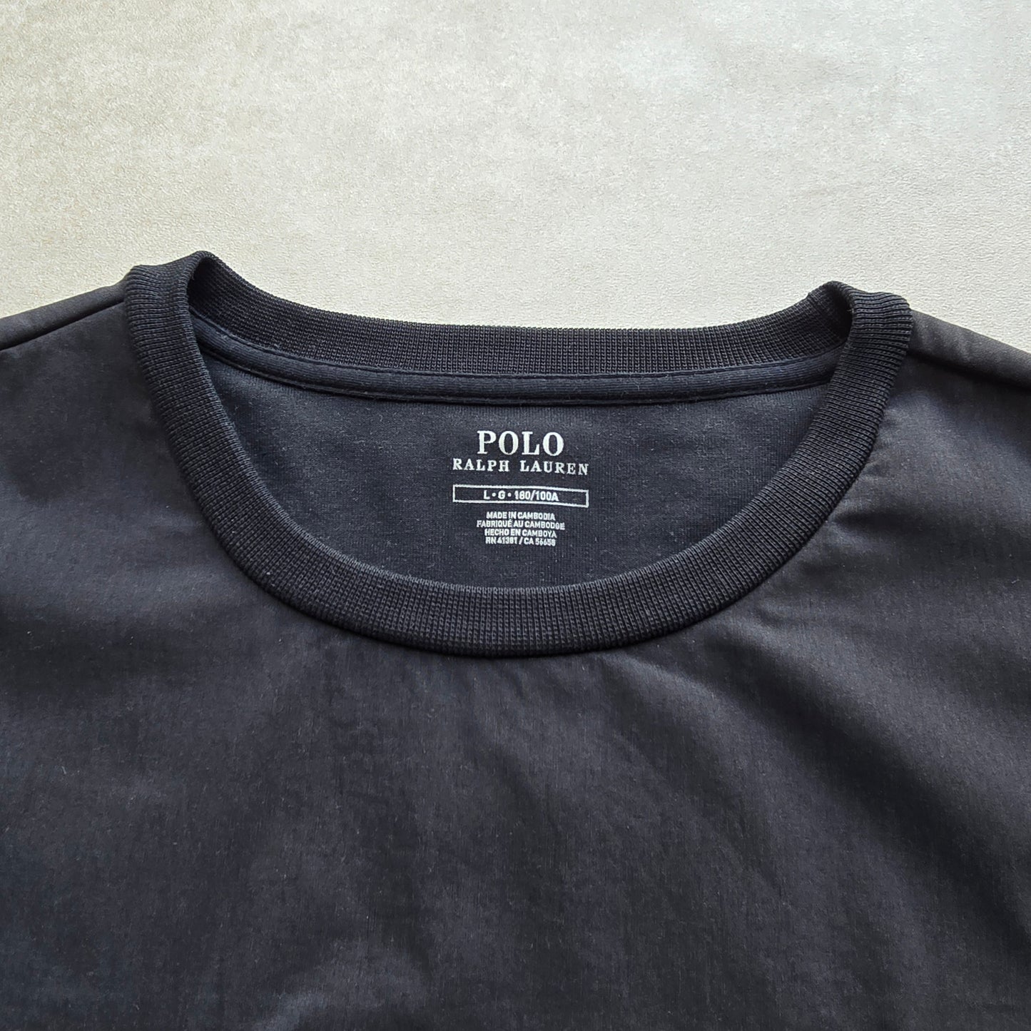 Ralph Lauren Water Repellent Hybrid Sweatshirt - L