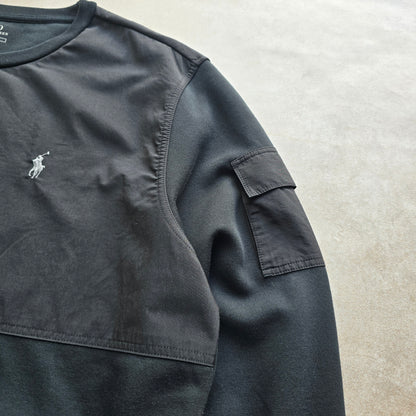 Ralph Lauren Water Repellent Hybrid Sweatshirt - L