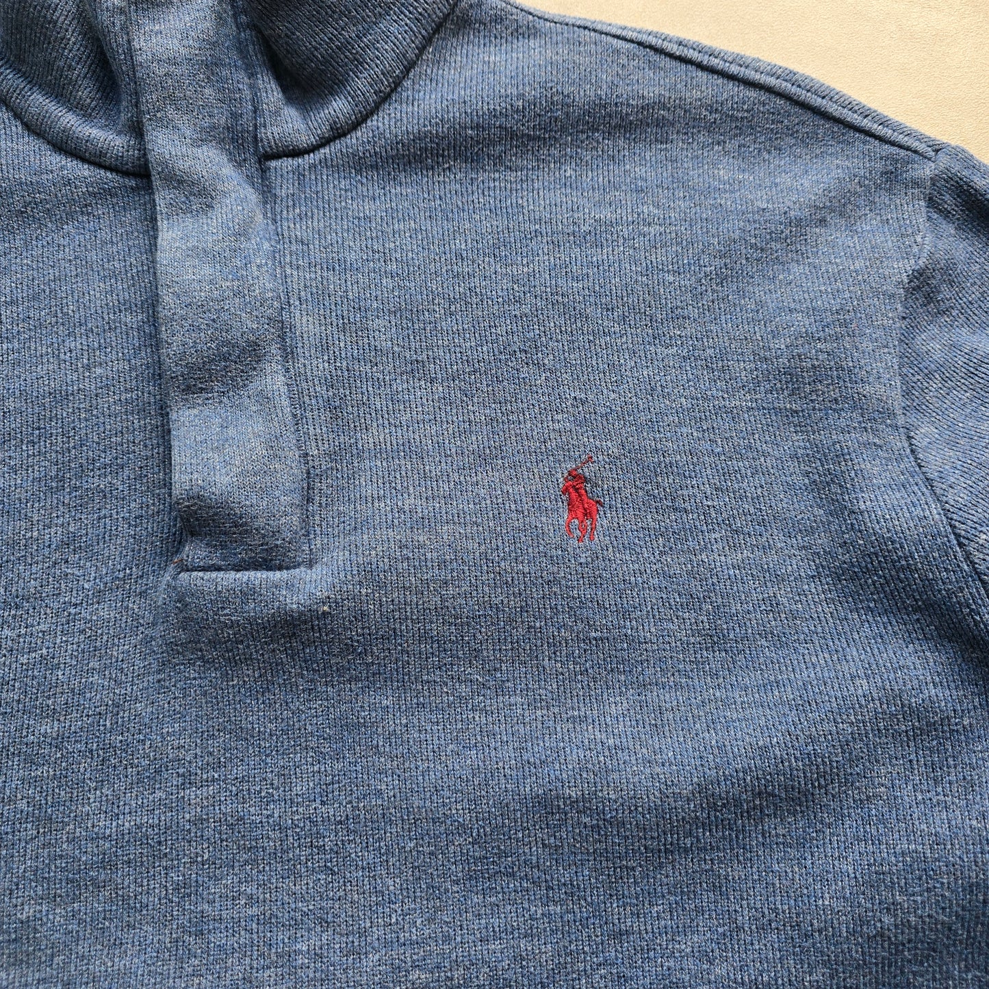 Ralph Lauren 1/4 Zip Sweatshirt - M