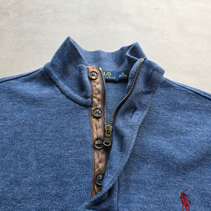 Ralph Lauren 1/4 Zip Sweatshirt - M