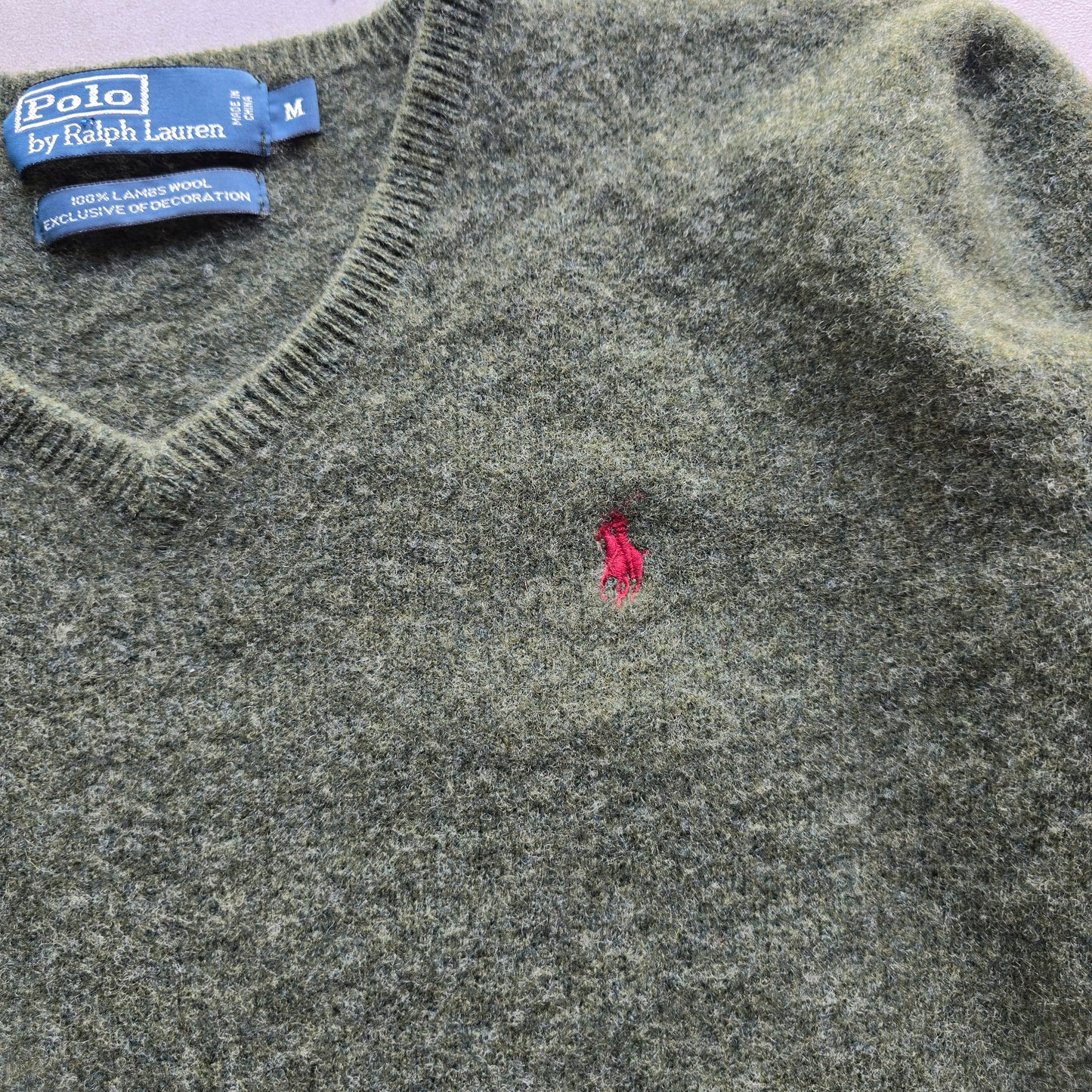 Vintage Ralph Lauren Lambs Wool Sweater - WMNS M
