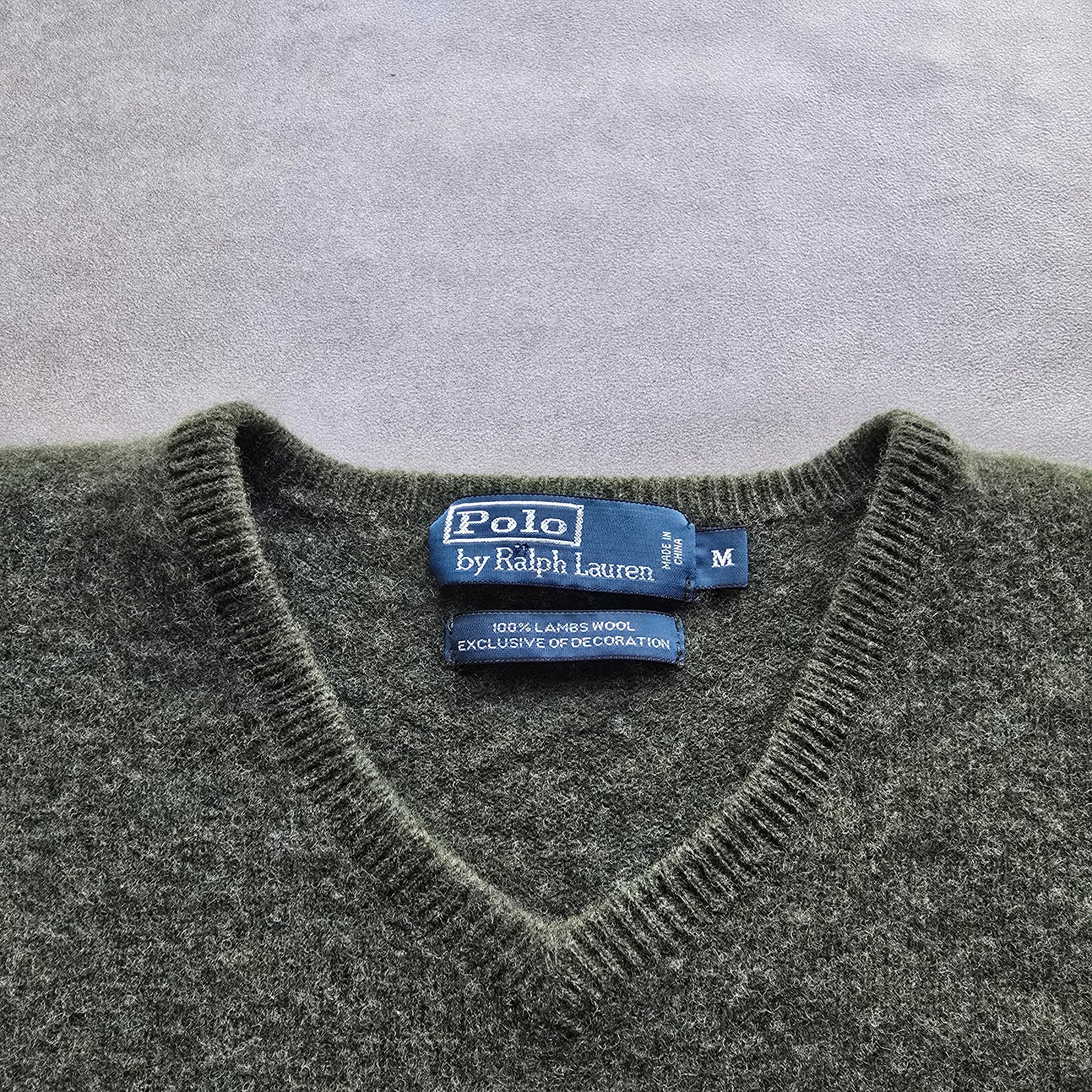 Vintage Ralph Lauren Lambs Wool Sweater - WMNS M