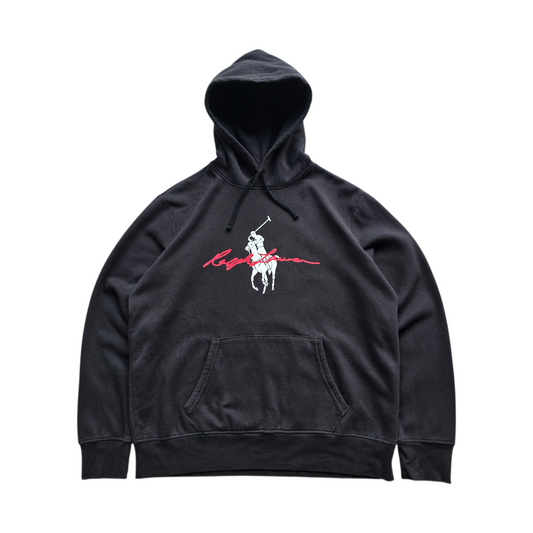 Ralph Lauren Script Logo Hoodie - L
