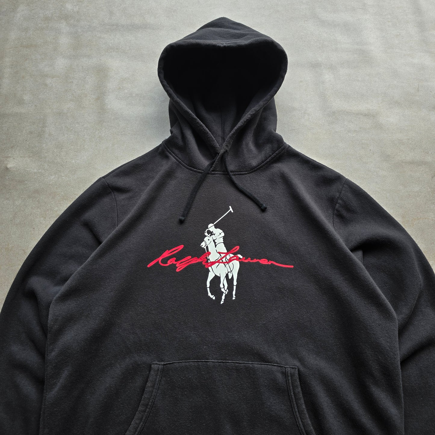 Ralph Lauren Script Logo Hoodie - L
