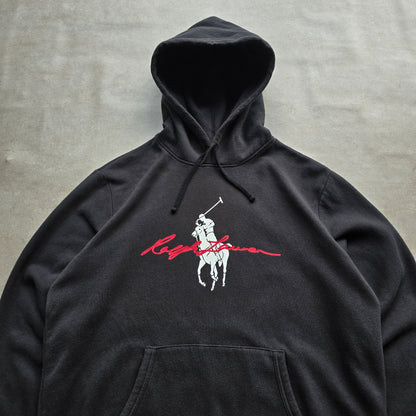 Ralph Lauren Script Logo Hoodie - L