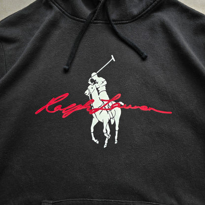 Ralph Lauren Script Logo Hoodie - L