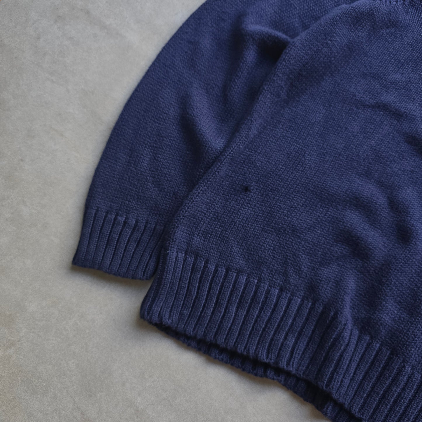 Vintage Ralph Lauren 1/4 Zip Knit Sweater - 3XL