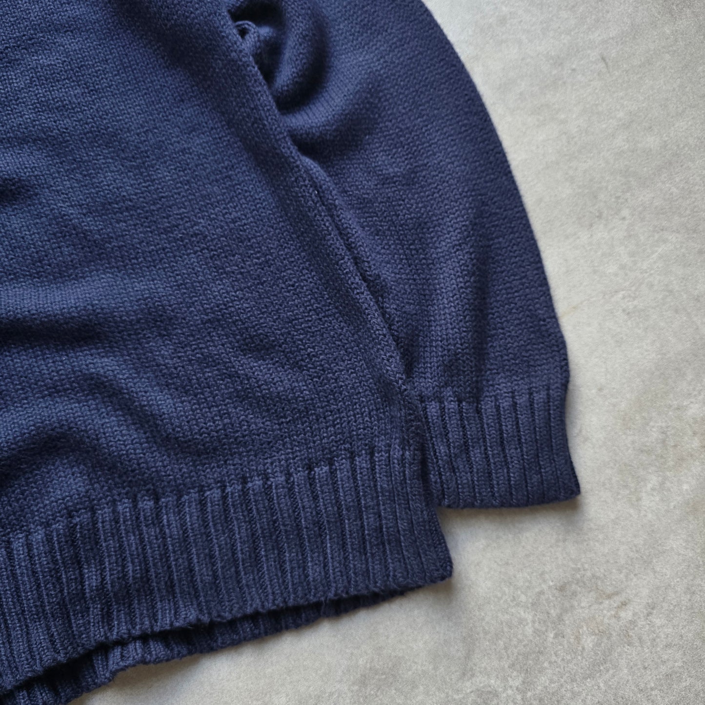 Vintage Ralph Lauren 1/4 Zip Knit Sweater - 3XL