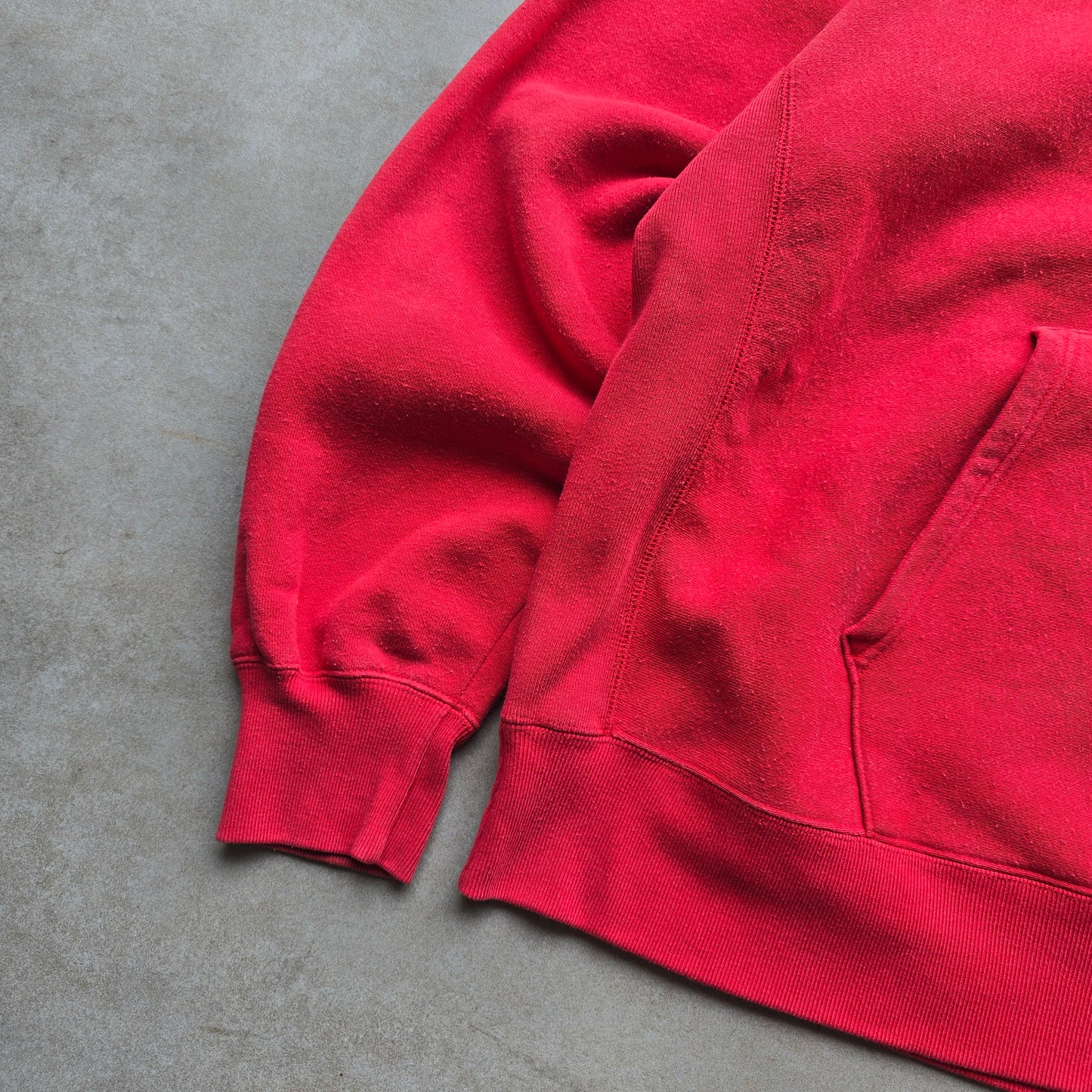 Champion Reverse Weave Faded Distressed Hoodie - XXL